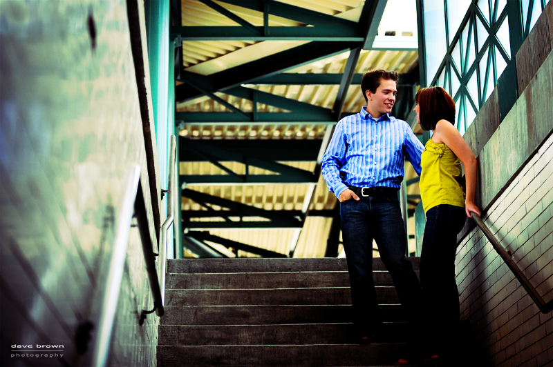 Hudson Valley Engagement Photographers take on the Union Station Shot