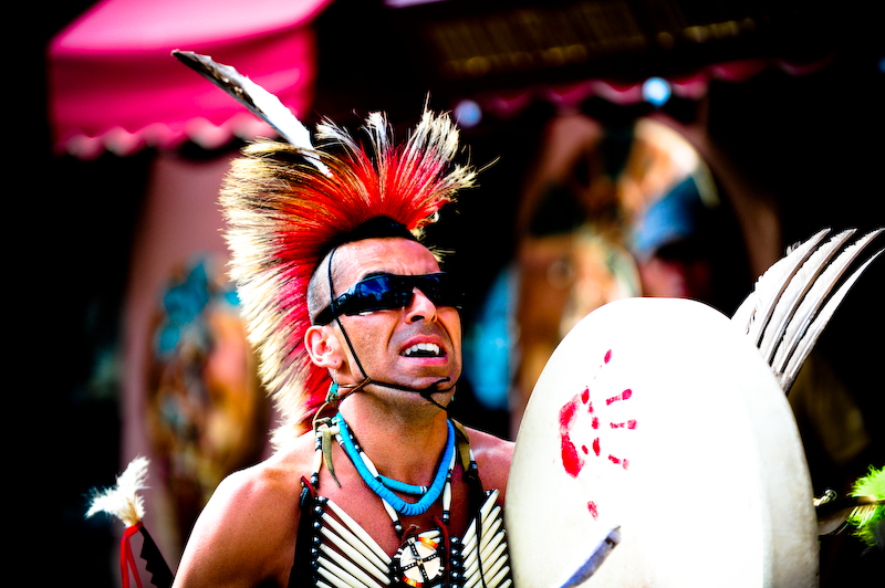 Portraits of a Native American Dancer