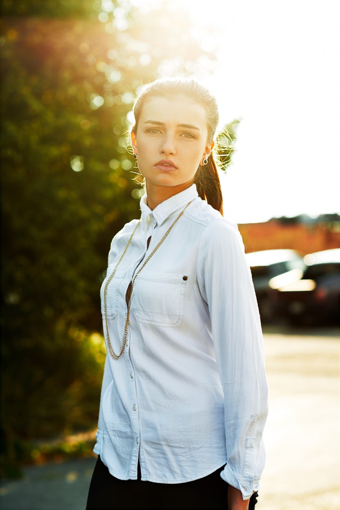 Jackie Hudson Valley Modeling agency sun drenched summer shots